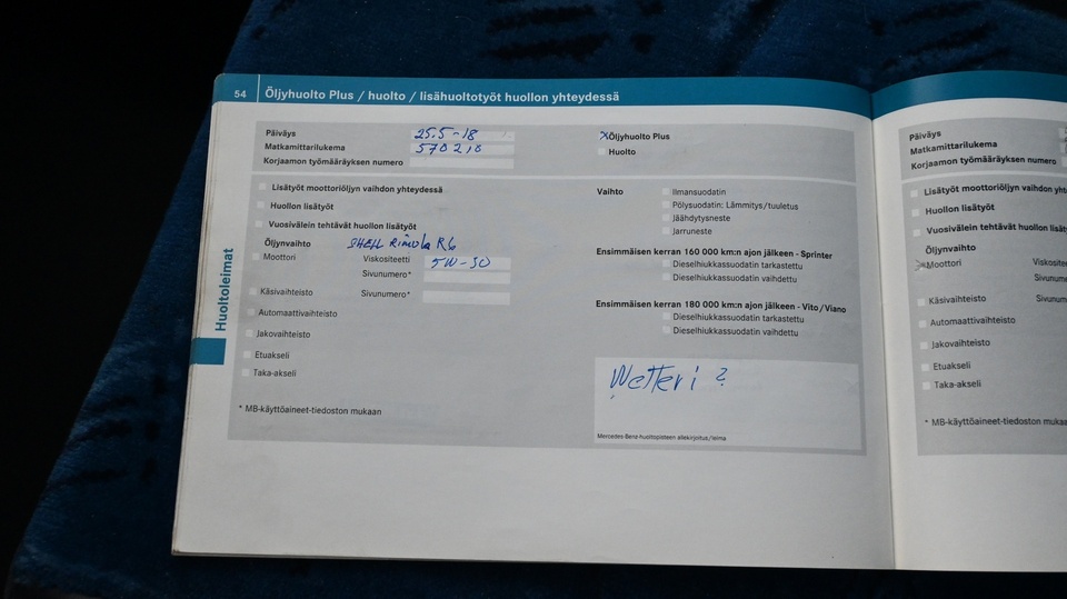 Mercedes-Benz Vito vaihtoauto