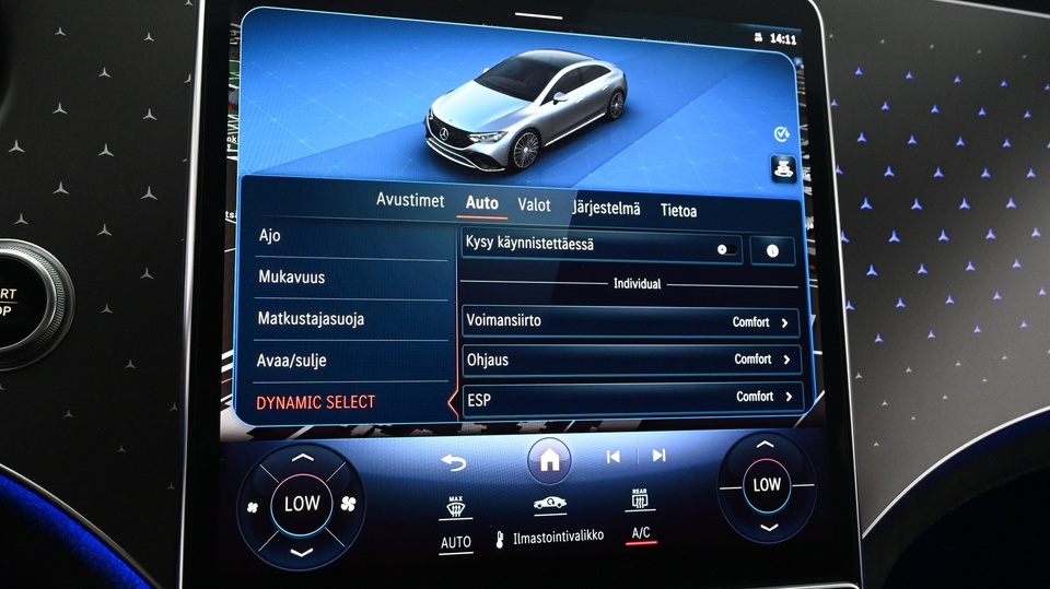 Mercedes-Benz EQE vaihtoauto