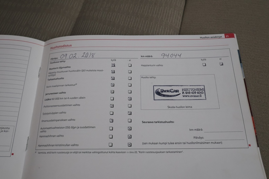 Skoda Octavia vaihtoauto