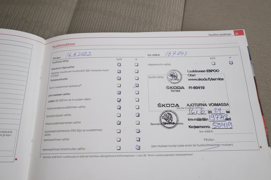 Skoda Octavia vaihtoauto