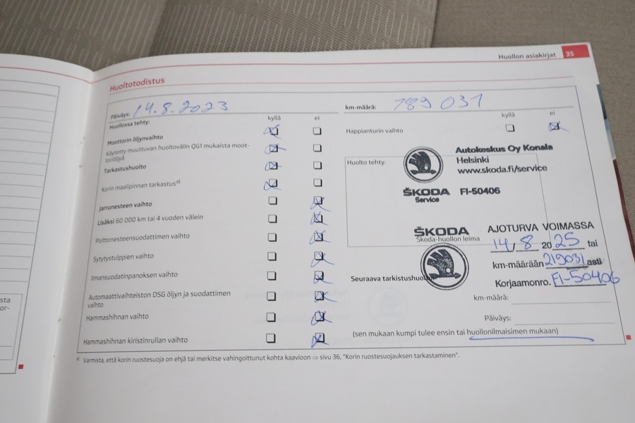 Skoda Octavia vaihtoauto