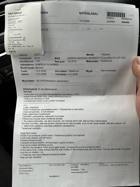 Nissan Qashqai vaihtoauto