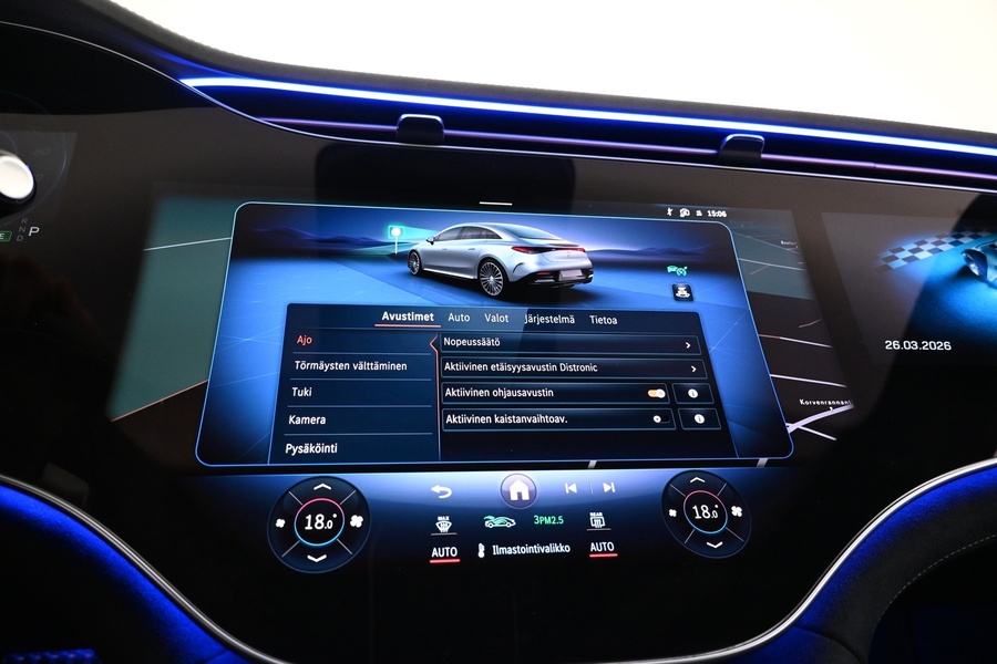 Mercedes-Benz EQE vaihtoauto