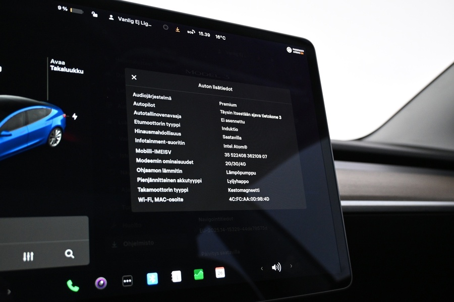 Tesla Model 3 vaihtoauto