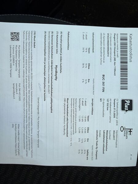 Peugeot 208 vaihtoauto