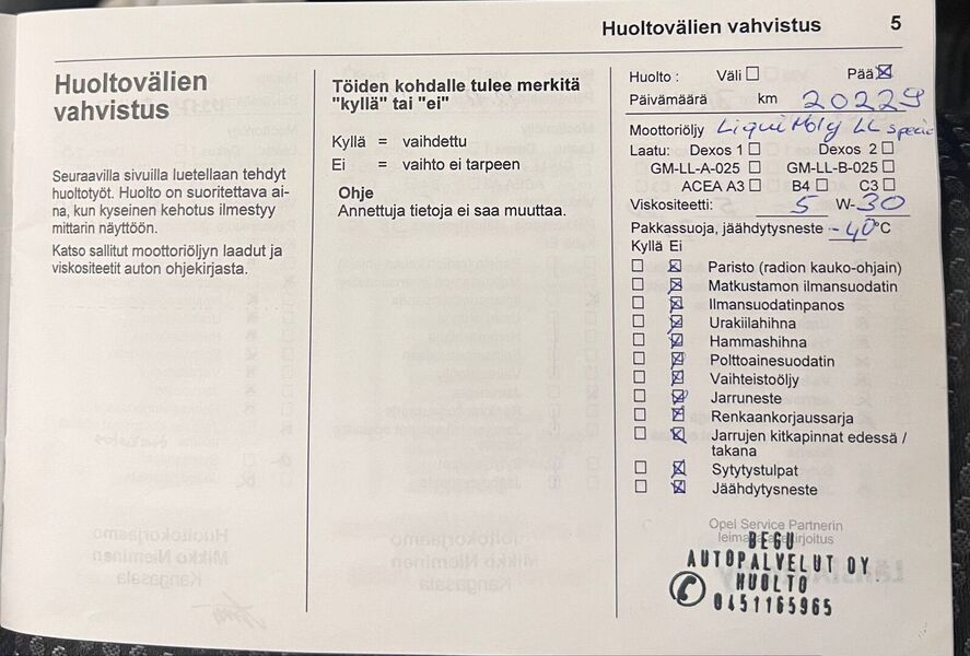 Opel Corsa vaihtoauto