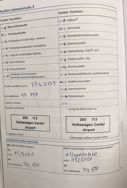 Volkswagen Golf vaihtoauto