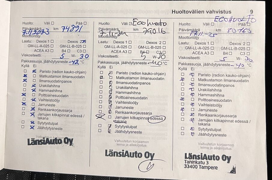 Opel Astra vaihtoauto