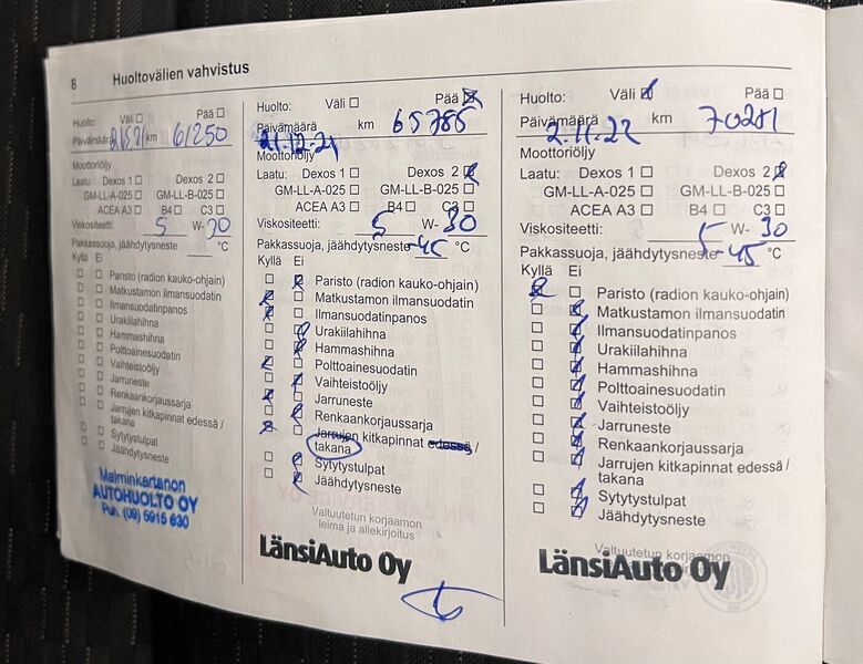 Opel Astra vaihtoauto