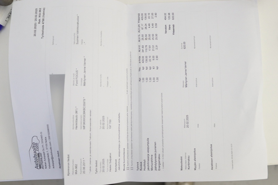 Ford Focus vaihtoauto