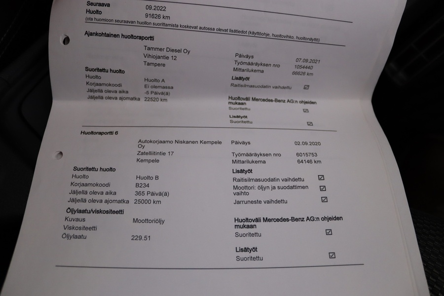 Mercedes-Benz CLA-sarja vaihtoauto