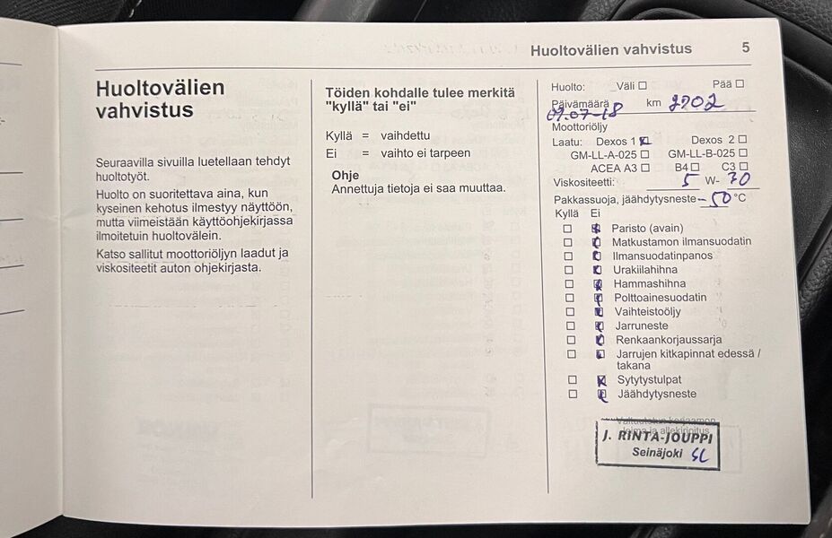 Opel Astra vaihtoauto