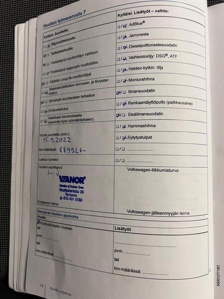 Volkswagen Golf vaihtoauto