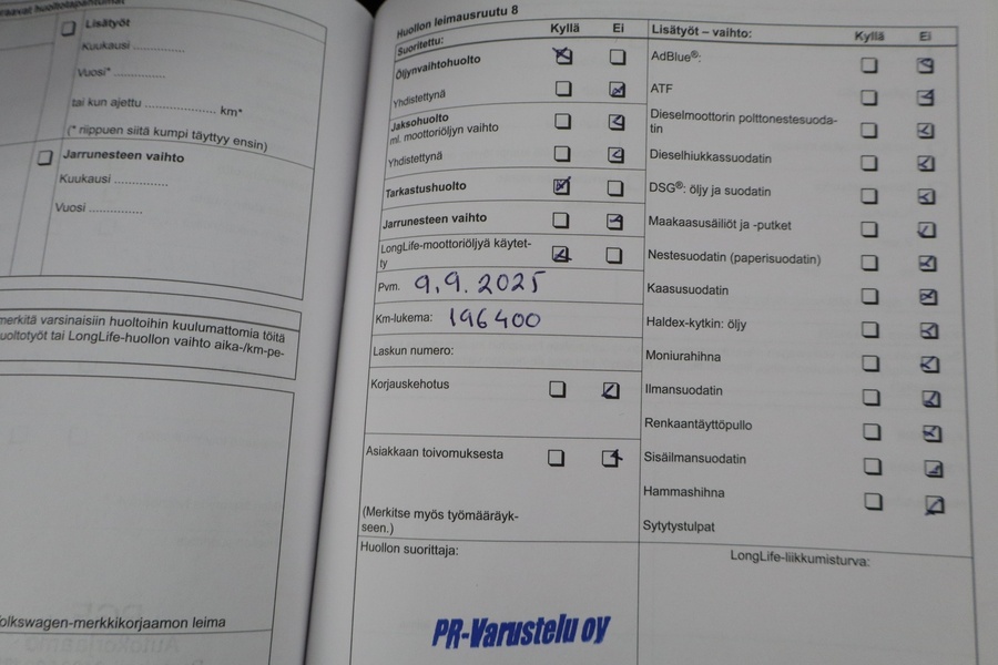 Volkswagen Sharan vaihtoauto