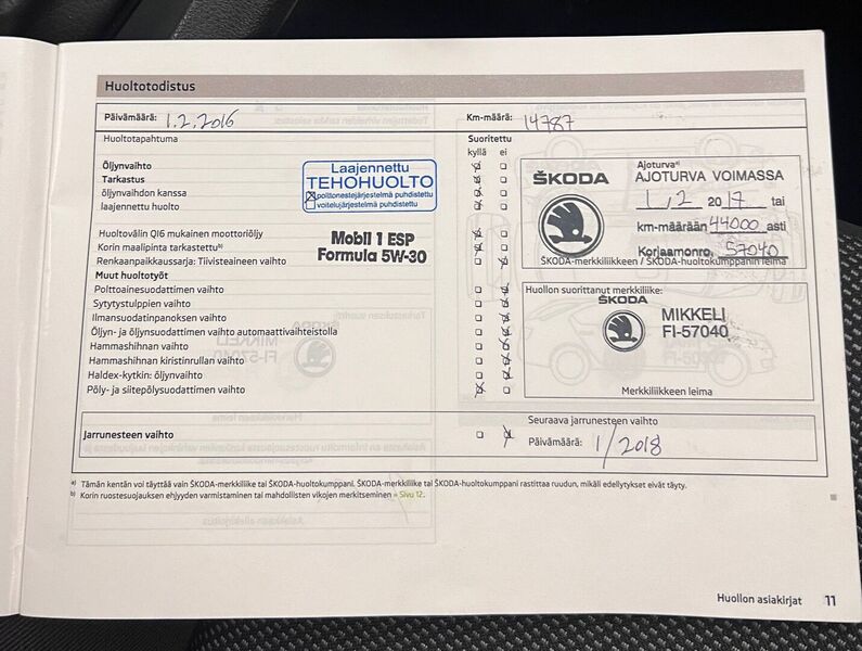 Skoda Octavia vaihtoauto