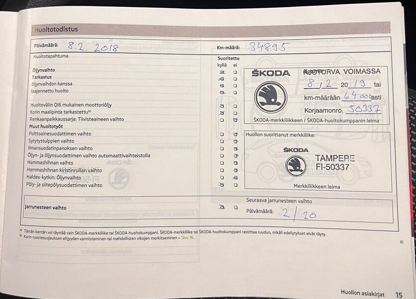 Skoda Octavia vaihtoauto