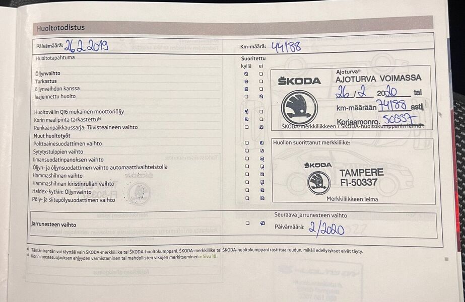 Skoda Octavia vaihtoauto