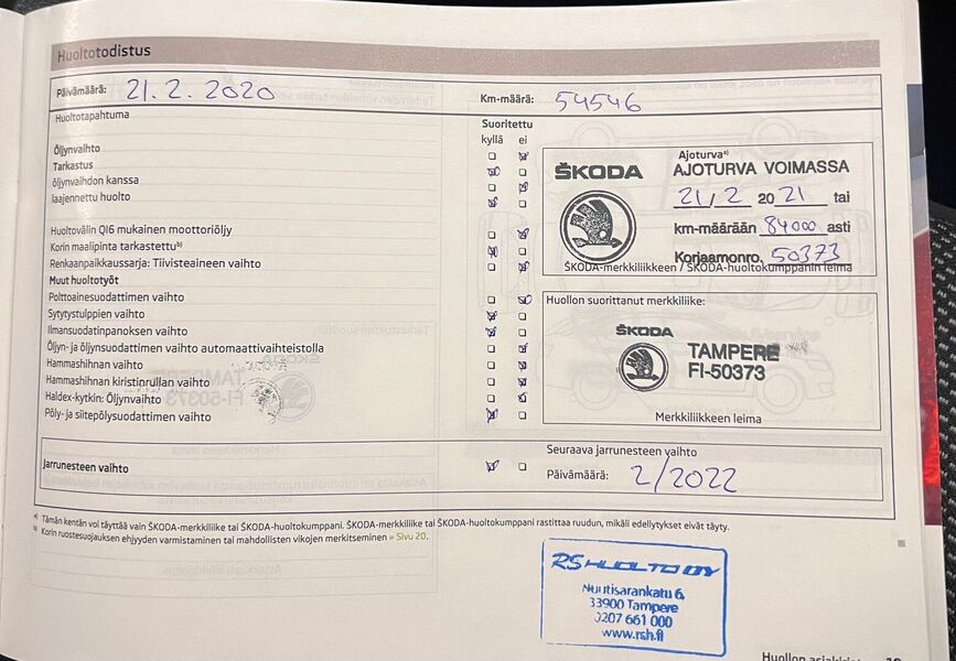 Skoda Octavia vaihtoauto