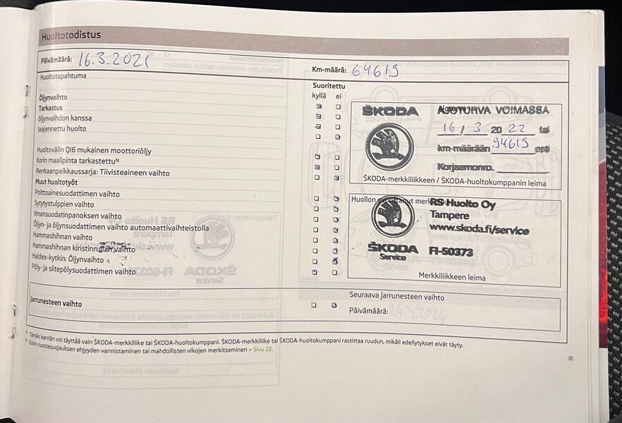 Skoda Octavia vaihtoauto