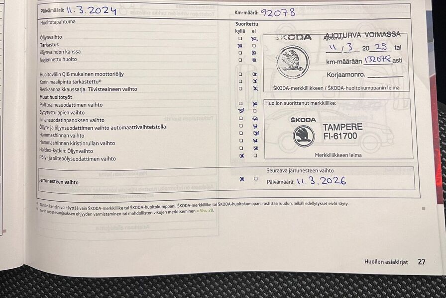 Skoda Octavia vaihtoauto