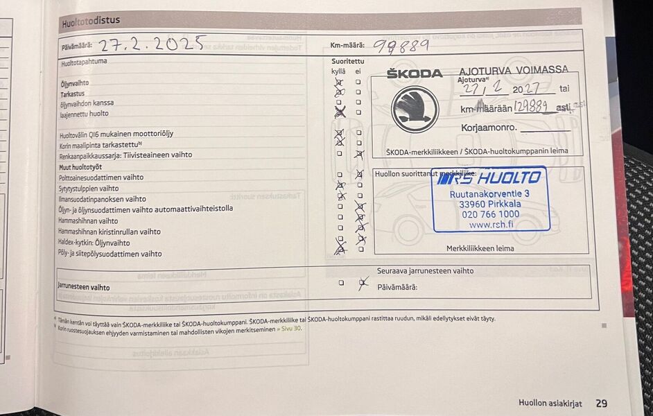 Skoda Octavia vaihtoauto