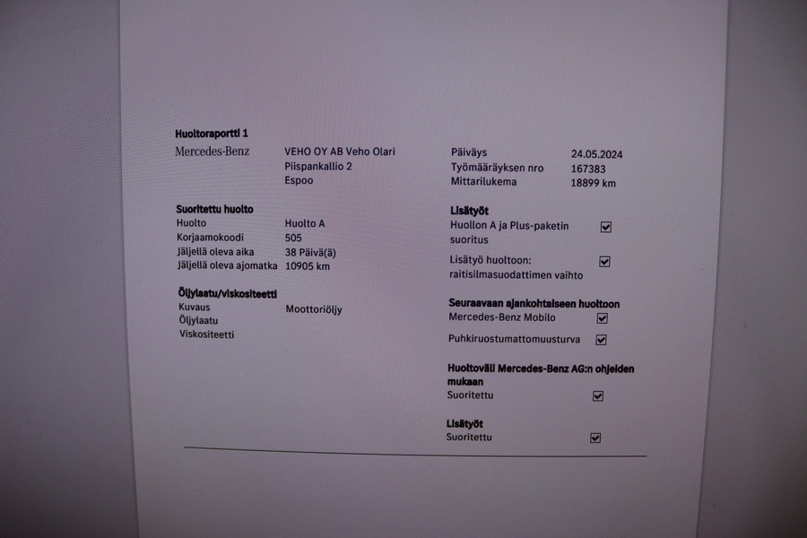 Mercedes-Benz C vaihtoauto