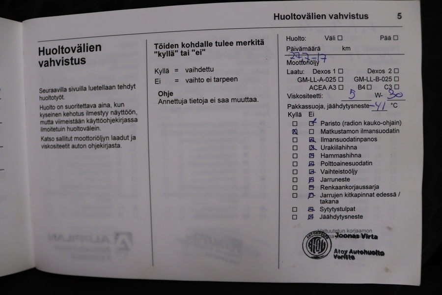 Opel Corsa vaihtoauto