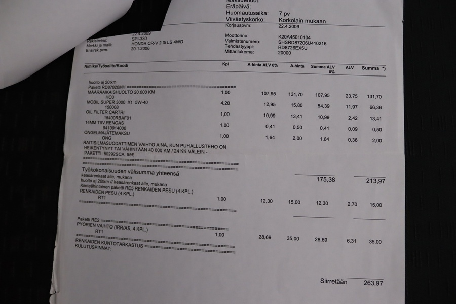 Honda CR-V vaihtoauto