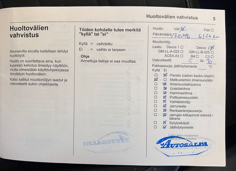 Opel Corsa vaihtoauto