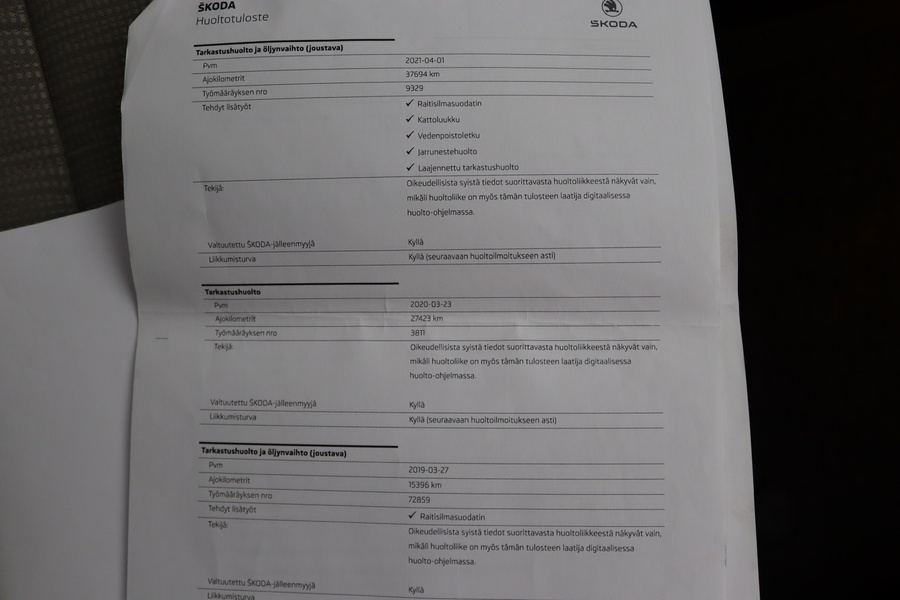 Skoda Octavia vaihtoauto