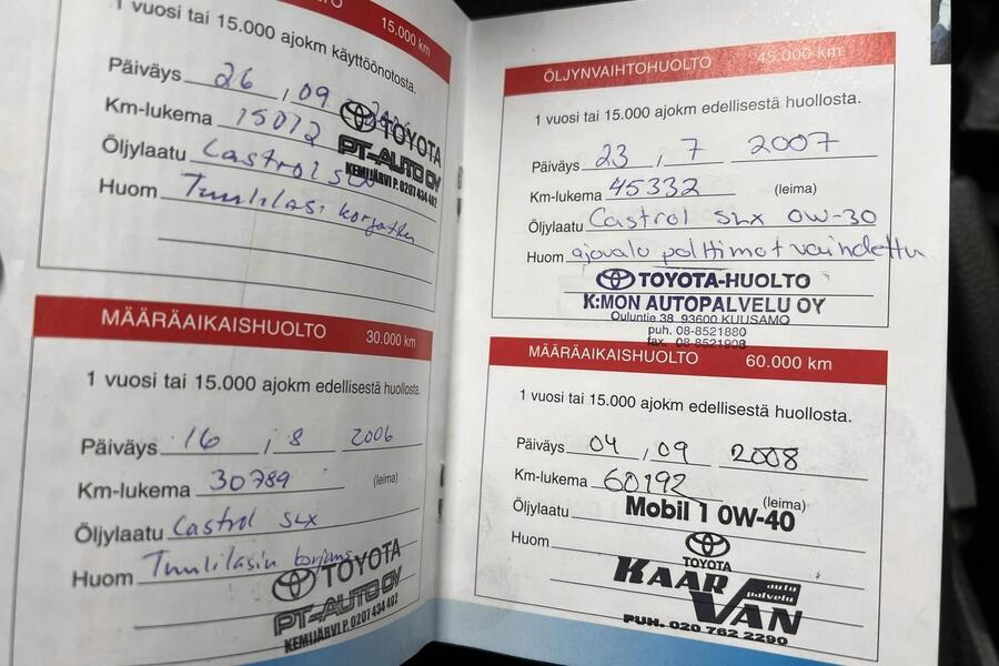 Toyota Corolla vaihtoauto