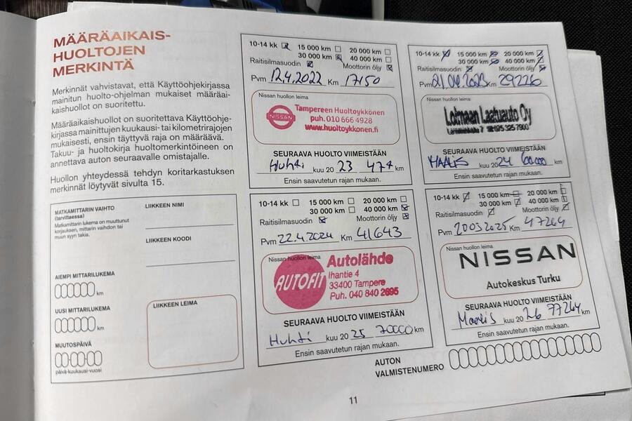 Nissan Qashqai vaihtoauto