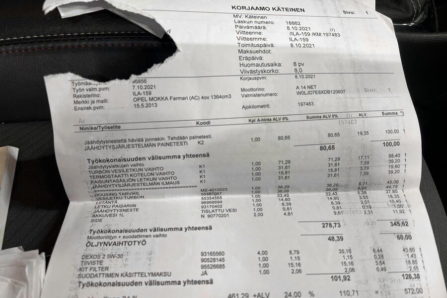 Opel Mokka vaihtoauto