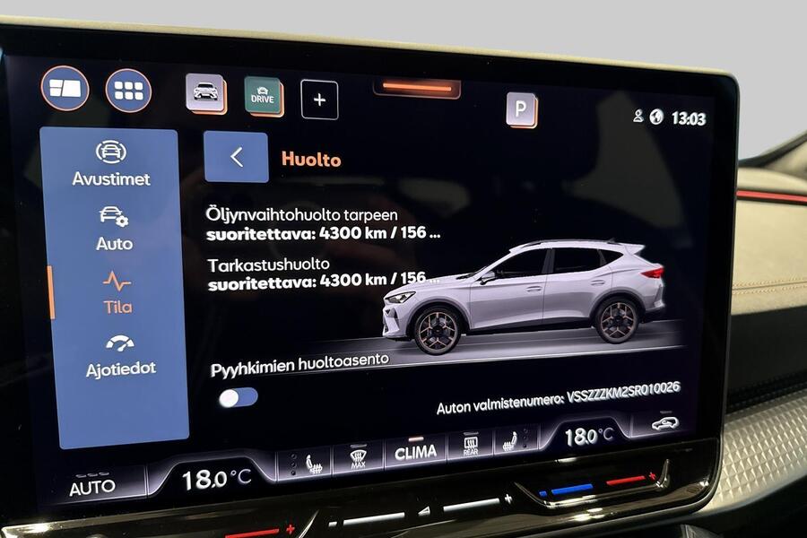 Cupra Formentor vaihtoauto