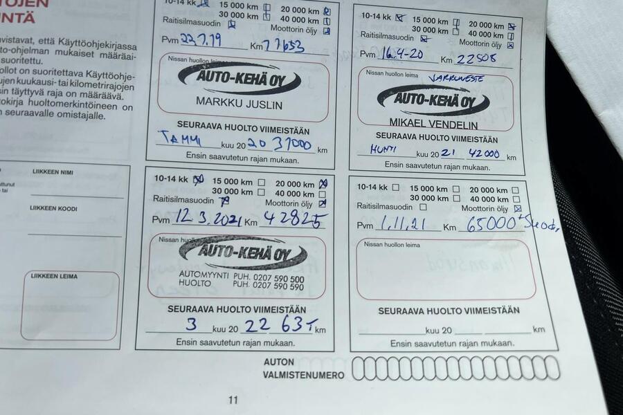 Nissan Qashqai vaihtoauto