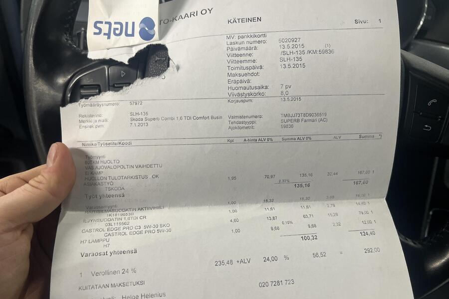 Skoda Superb vaihtoauto