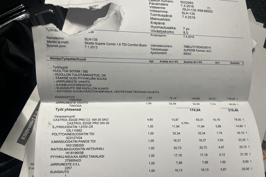 Skoda Superb vaihtoauto