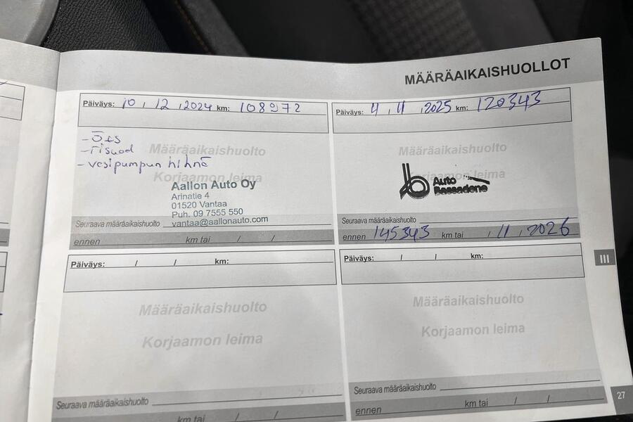 Peugeot 5008 vaihtoauto