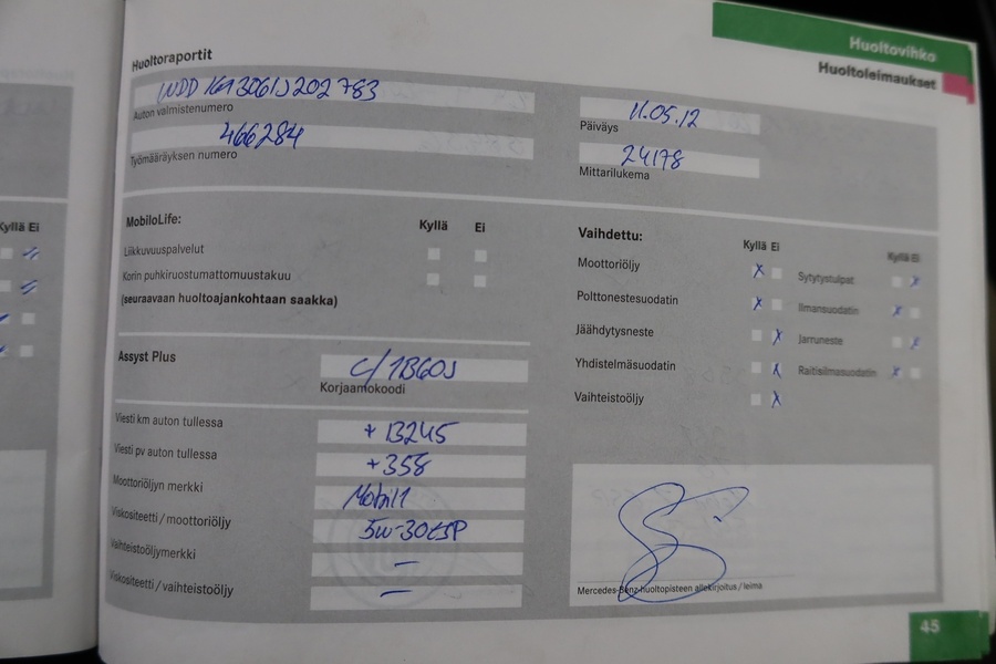 Mercedes-Benz A vaihtoauto