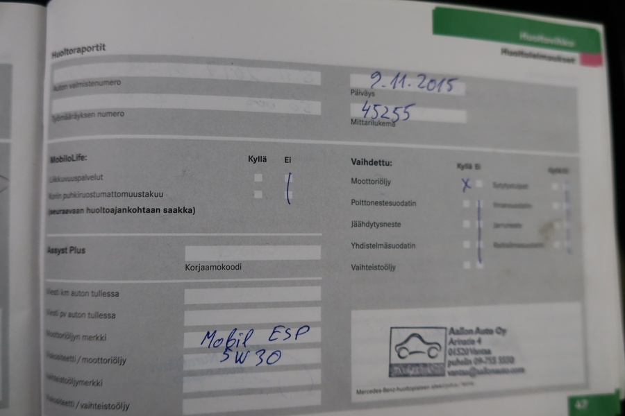 Mercedes-Benz A vaihtoauto