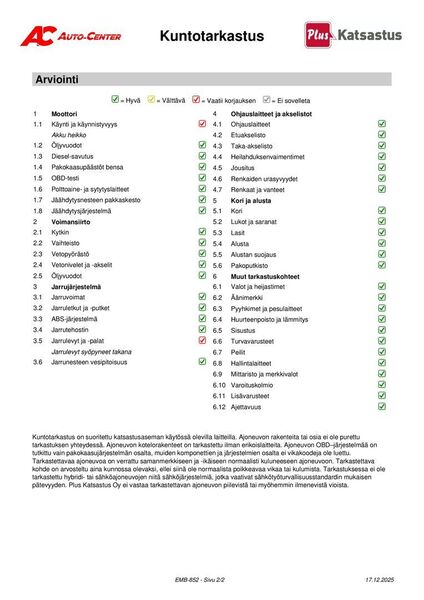 Toyota Avensis vaihtoauto