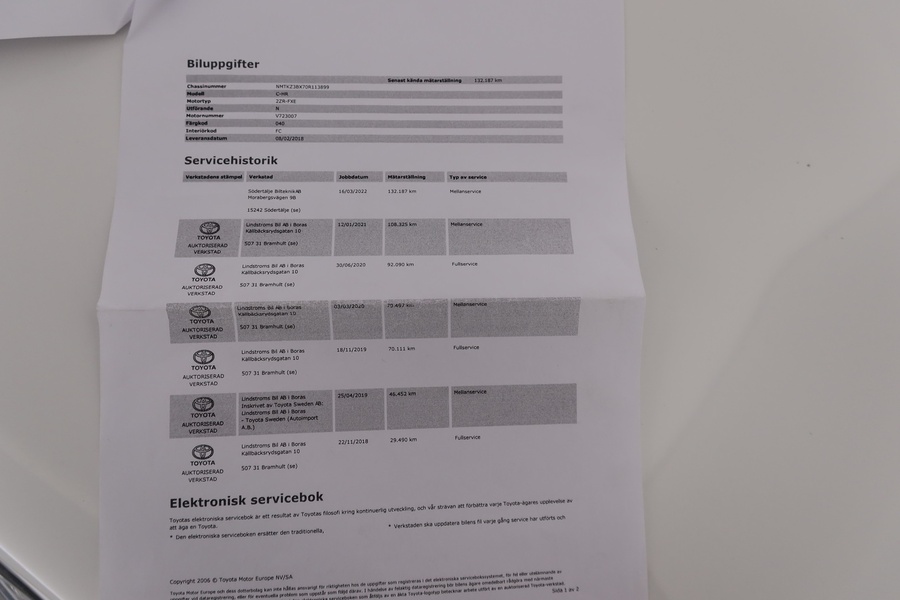 Toyota C-HR vaihtoauto