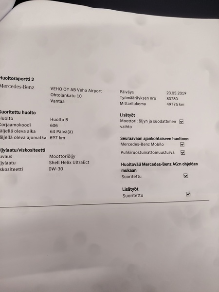 Mercedes-Benz A vaihtoauto