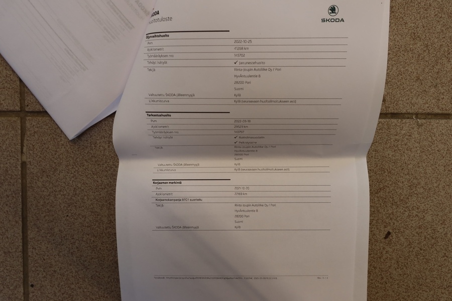 Skoda Octavia vaihtoauto