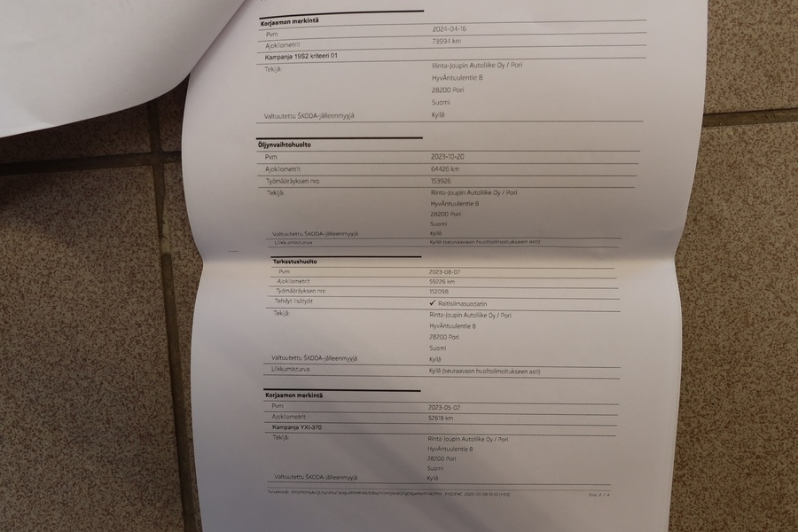 Skoda Octavia vaihtoauto