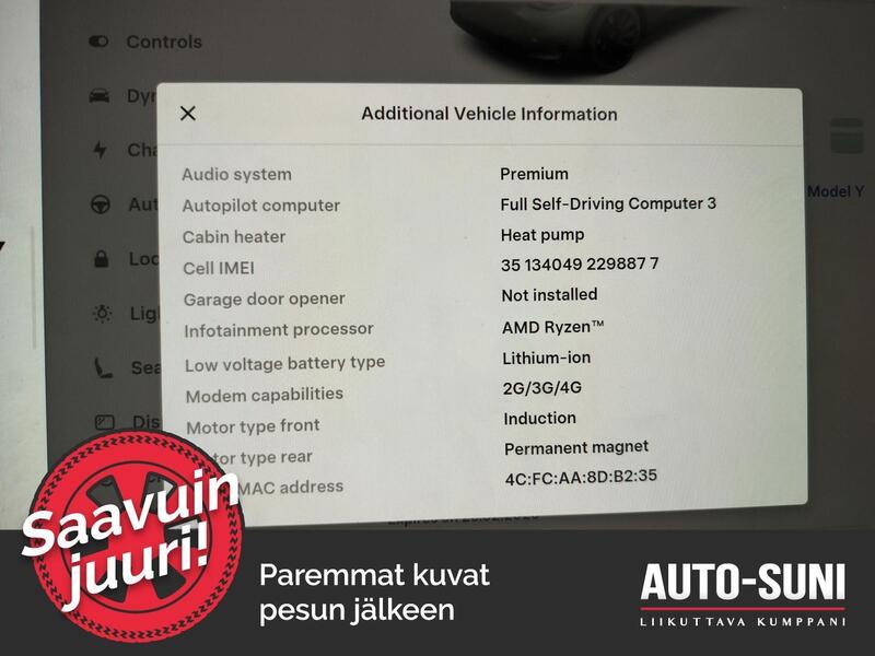 Tesla Model Y vaihtoauto