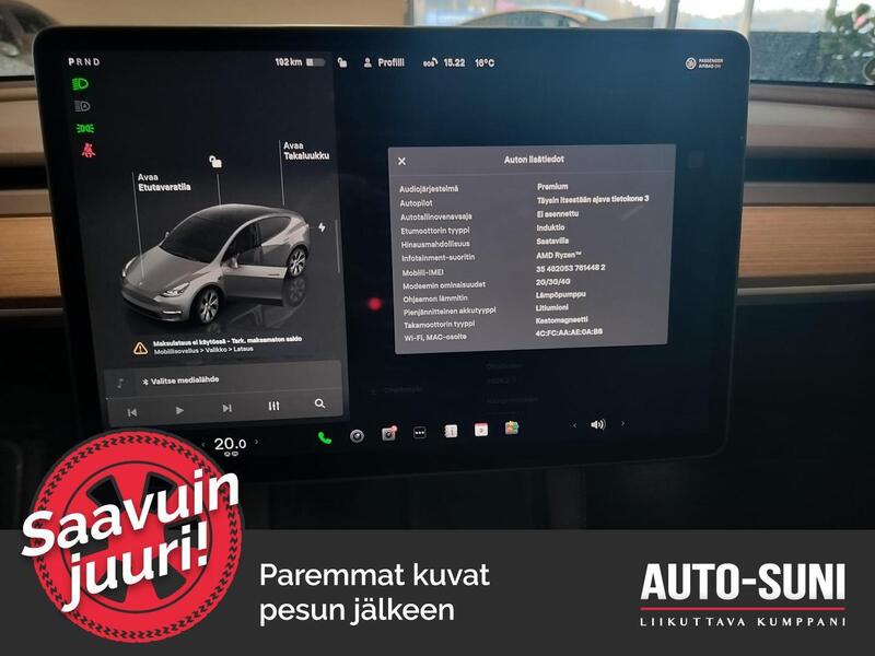 Tesla Model Y vaihtoauto