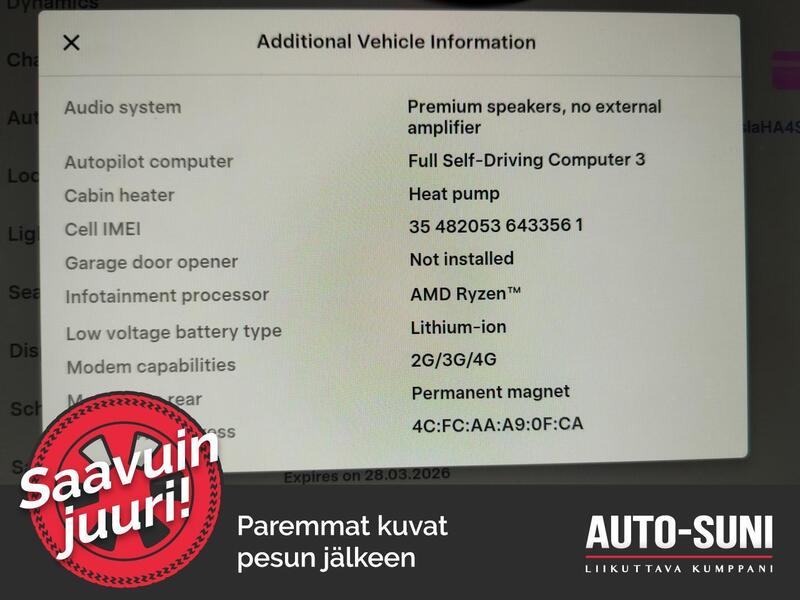 Tesla Model 3 vaihtoauto