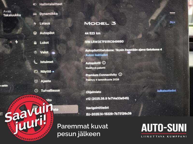 Tesla Model 3 vaihtoauto