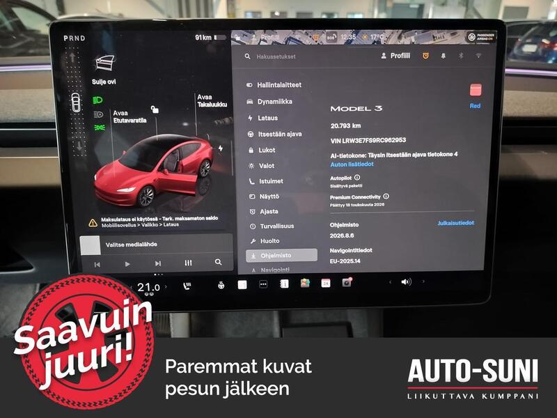 Tesla Model 3 vaihtoauto